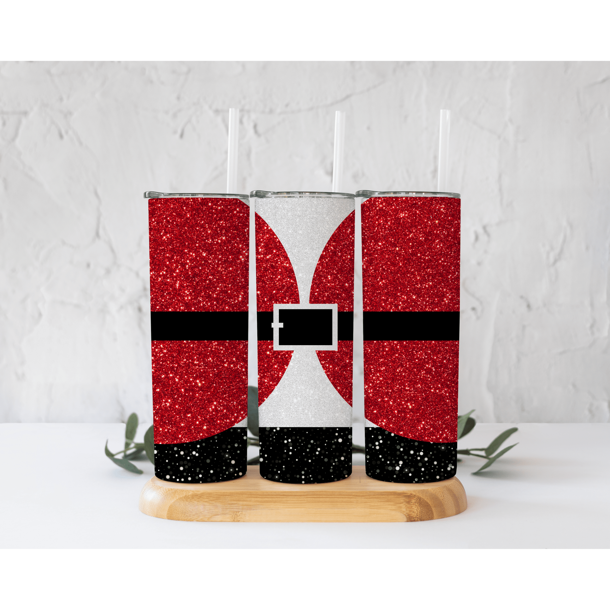 Santa's Belly - Skinny Tumbler - southerncountryheart.com