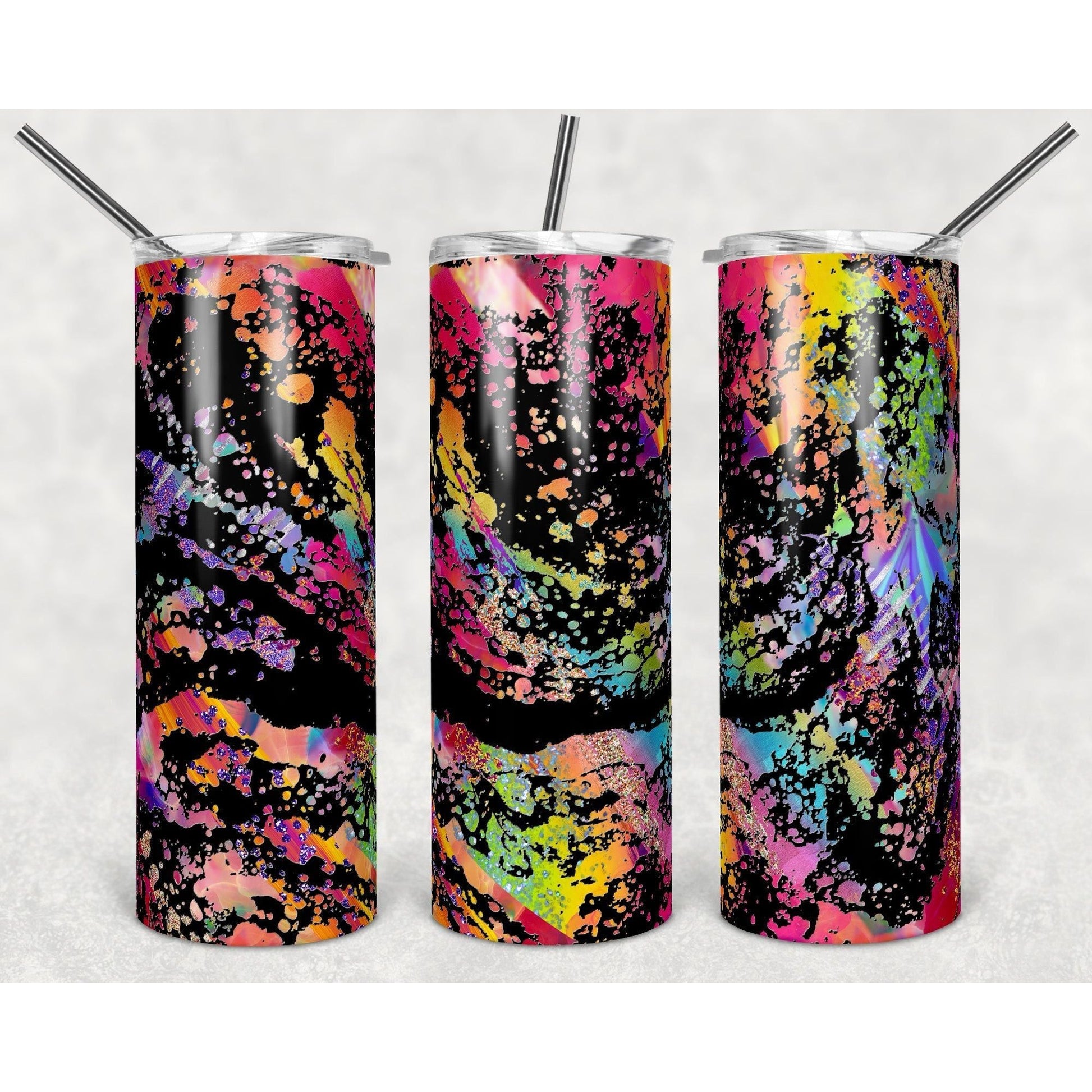 Bright Color Power wash - Skinny Tumbler - southerncountryheart.com