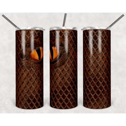 Dragon Brown - Skinny Tumbler - southerncountryheart.com