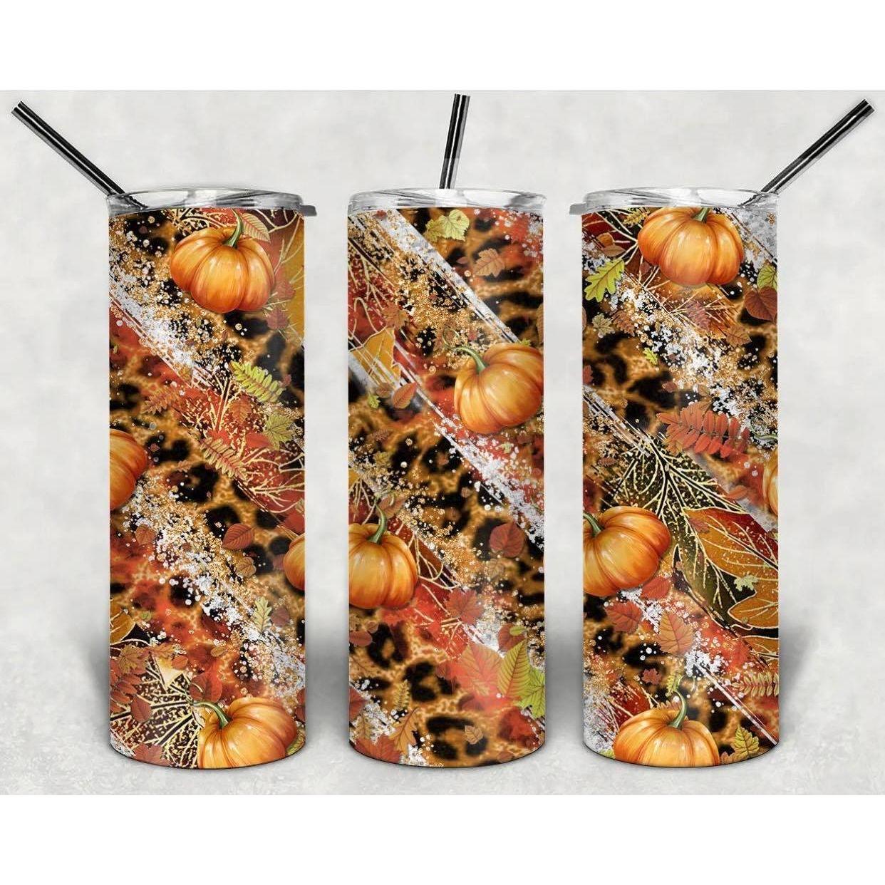 Fall Pumpkin Milky Way - Skinny Tumbler - southerncountryheart.com