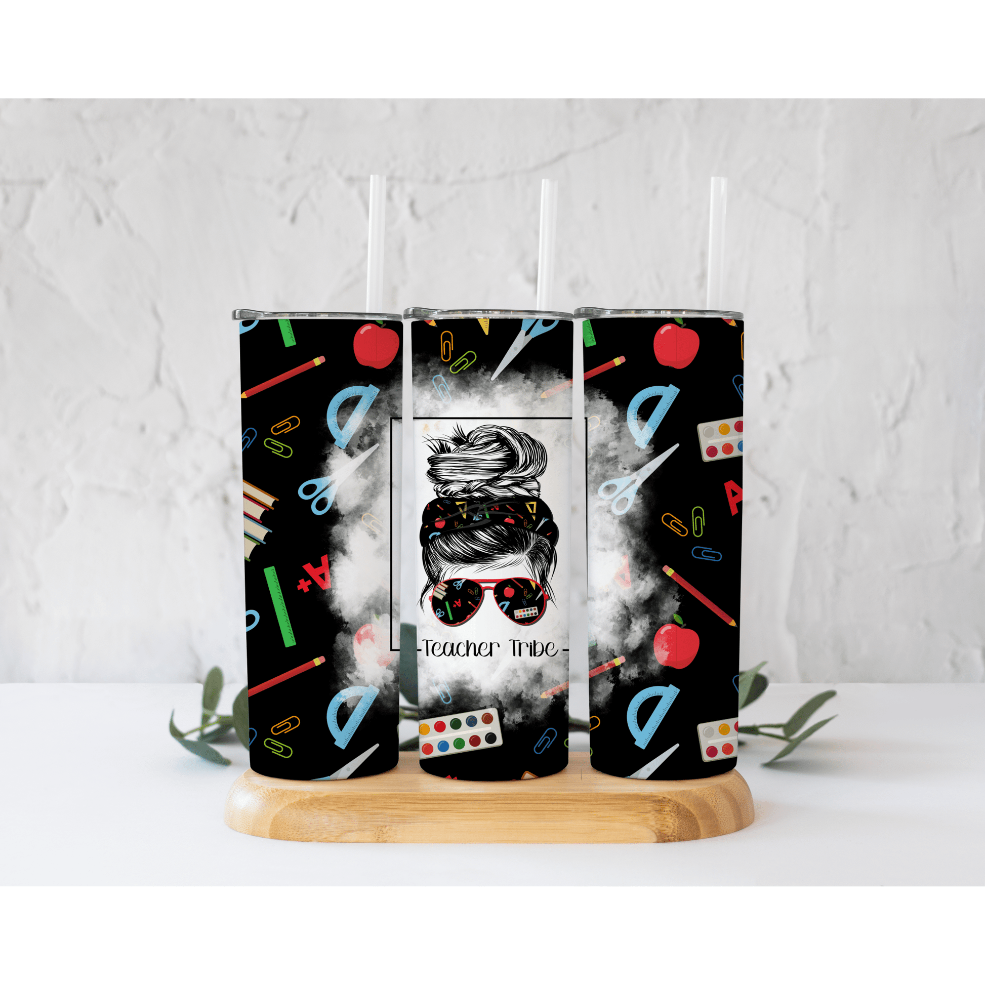 Teacher Tribe - Skinny Tumbler - southerncountryheart.com